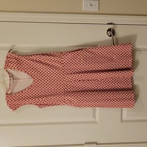 New York And Company A-line Cotton dress with pockets Womans Size Large